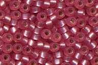 15-1627 Dyed Semi-matte Silver Lined L/Cranberry 15-1627 Dyed Semi-matte Silver Lined L/Cranberry